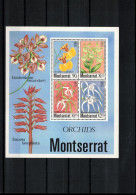 Montserrat 1985 Orchids Block Postfrisch / MNH - Orchids