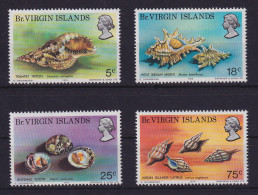 Virgin Islands 1974 Meeresschnecken Mi.-Nr. 274-277 Postfrisch ** - British Virgin Islands