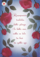 Postal Stationery - Flowers - Roses - Red Cross 2006 - Suomi Finland - Postage Paid - Jaana Aalto - Interi Postali