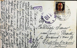 RSI 1943 - 1945 Lettera / Cartolina Da Brescia - Censura- S7497 - Storia Postale