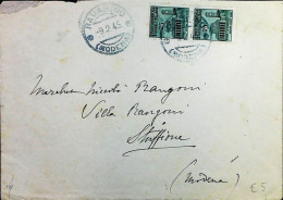 RSI 1943 - 1945 Lettera / Cartolina Da Ravarino (Modena) - S7462 - Marcophilia