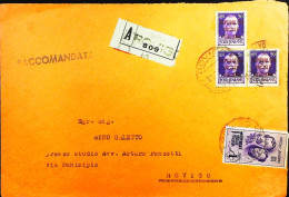 RSI 1943 - 1945 Raccomandata Da Rovigo  - S7538 - Poststempel