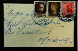 RSI 1943 - 1945 Lettera / Cartolina Da Modena - S7471 - Storia Postale