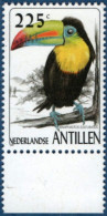 Antilles Dutch 1997 Toucan  Fl 2.25, 1 MNH Ramphastos Sulfura, Nederlandse Antillen - Águilas & Aves De Presa