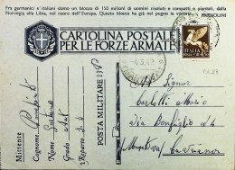 POSTA MILITARE ITALIA IN GRECIA  - WWII WW2 - S6793 - Posta Militare (PM)