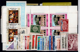 LOT OF 178 STAMPS MINT+USED+ 16 BLOCKS  VF!! - Collections (sans Albums)