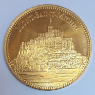 MEDAILLE - 50 - MONT SAINT MICHEL - LES PLUS BEAUX TRESORS DU PATRIMOINE DE FRANCE - BE - Otros & Sin Clasificación