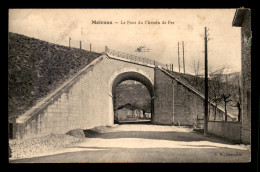 38 - MOIRANS - LE PONT DU CHEMIN DE FER - Moirans