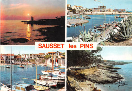 13 Sausset-les-Pins Phare Plage Et Port    (Scan R/V) N°   32   \OA1037 - Carry-le-Rouet