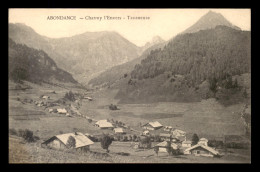 74 - ABONDANCE - CHARMY L'ENVERS - TAVANEUSE - Abondance