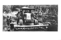 NIGER 1924 Photo RENAULT 6 Roues Passage D'un Marigot   (Scan R/V) N°   47   \OA1041 - Niger