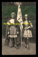 76 - HARFLEUR - PERSONNAGE EN COSTUMES - JEANNE D'ARC - PHOTOGRAPHIE HARFLEURAISE LEROUX - CARTE PHOTO ORIGINALE - Harfleur