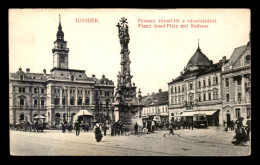 SERBIE - NOVI SAD - UJVIDEK - FERENCZ JOZSEF TER A VAROSHAZAVAL - Serbia