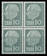 SAAR OPD 1957 Nr 386 Postfrisch VIERERBLOCK X799B6E - Unused Stamps
