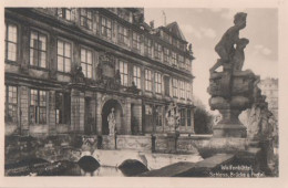 10204 - Wolfenbüttel - Schloss, Brücke Und Portal - Ca. 1955 - Wolfenbuettel