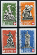 SCHWEIZ PRO PATRIA Nr 369-372 Gestempelt X6C2E4E - Used Stamps