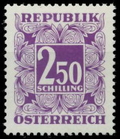 ÖSTERREICH PORTOMARKEN Nr 255xco Postfrisch X707A4E - Portomarken