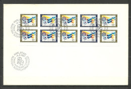 SWEDEN 1967 Michel 584 - 585 FDC - FDC