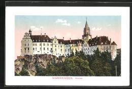 AK Sigmaringen, Schloss Im Abendlicht  - Sigmaringen