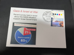 8-4-2024 (1 Z 22) War In Gaza - Israel Survey Support At 65% Government About Rafah Operation - Militaria