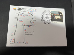 9-4-2024 (1 Z 27) Cover For 60th Anniversary Bathurst 1000 Car Race - (postmarked Day Of Issue Of Stamp 6-10-2023) - Auto's