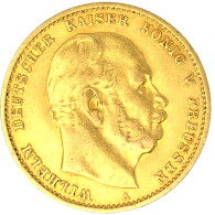 Allemagne-Royaume De Prusse-10 Marks  Wilhelm I 1877 Berlin - 5, 10 & 20 Mark Goud