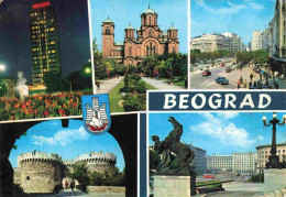 73969936 Beograd_Belgrad_Serbija Teilansichten Stadtzentrum Festung Denkmal Hoch - Serbia