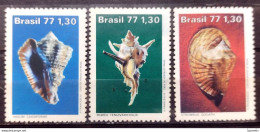 D2599  Shells - Coquillages - Brasil 1977 - MNH - 1,75 (20-270) - Coneshells