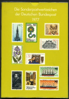 BRD Bund Jahrbuch Der Deutschen Post 1977 Postfrisch #JS242 - Autres & Non Classés
