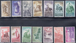 España - Serie Toros Sin Usar - Unused Stamps