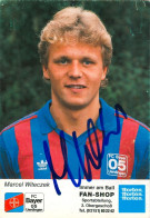 Fußball-Autogrammkarte AK Marcel Witeczek FC Bayer Uerdingen 05 89-90 KFC Krefeld Kaiserslautern Bayern München Gladbach - Autografi