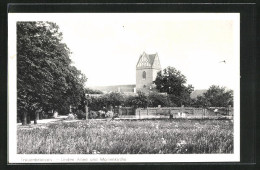 AK Treuenbrietzen, Linden-Allee Und Marienkirche  - Treuenbrietzen