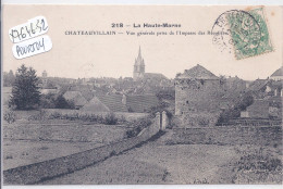 CHATEAUVILLAIN- VUE GENERALE PRISE DE L OMPASSE DES RECOLLETS- POURTOY 218 - Chateauvillain