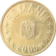 Monnaie, Roumanie, 50 Bani, 2005, Bucharest, SPL, Nickel-brass, KM:192 - Rumänien