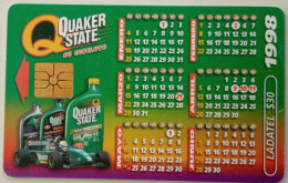 Mexico Quaker State 1998 Calendar - Oil