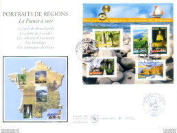 Regioni Di Francia 2006. 2 FDC. - Sonstige & Ohne Zuordnung