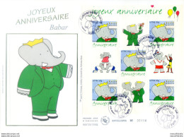 Augurali. "Re Babar" 2006. FDC. - Autres & Non Classés