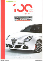 2010 Italia - Repubblica, Folder - Fatto In Italia - Alfa Romeo N. 220 MNH** - Folder