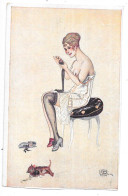 ILLUSTRATEUR   -  Intimité De Boudoir Par G LEONNEC  -  TOUL 5 - - Chaperon, Jean