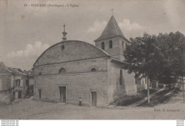 L21-24) RIBERAC (DORDOGNE) L ' EGLISE - ( 2 SCANS ) - Riberac