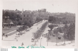 L7- ISMAILIA - CARTE PHOTO - UN COIN  D ' ISMAILIA LE 9 AVRIL  1937 -   ( 2 SCANS ) - Ismaïlia