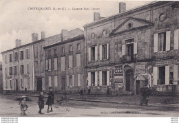 L17-47) CASTELJALOUX (LOT ET GARONNE) CASERNE SADI CARNOT  - ANIMEE - ( 2 SCANS ) - Casteljaloux