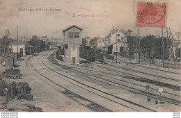 L17-94) MAISONS - ALFORT - LA GARE DU P. L. M. - TRAIN - EN  1904 - Maisons Alfort