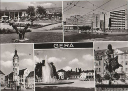 78843 - Gera - U.a. Terrassencafe Auf Dem Osterstein - 1977 - Gera