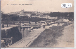 BEZIERS- VUE PRISE DES 9 ECLUSES - Beziers