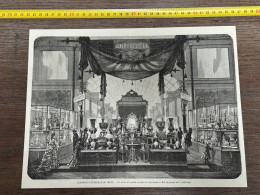 1873 ILL2 EXPOSITION UNIVERSELLE DE VIENNE. — VUE D'UNE DES QUATRE FAÇADES DE L'EXPOSITION CHRISTOFLE - Collections