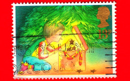 INGHILTERRA - GB - GRAN BRETAGNA - Usato - 1987 - Natale - Decorare L'albero Di Natale - 13 - Usati