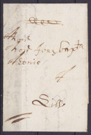 L. Datée 15 Janvier 1689 De GAND Pour LILLE - 1621-1713 (Spaanse Nederlanden)