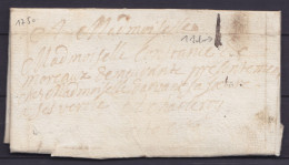 L. Datée 18 Novembre 1750 De DINANT Pour CHARLEROY - Port "I" (1 Sol) - Man. "cito Cito" (pressée) - 1714-1794 (Oostenrijkse Nederlanden)