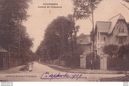 92) VAUCRESSON - AVENUE DE VILLENEUVE - EDIT. DESHAYES - EN 1909 - ( 2 SCANS ) - Vaucresson